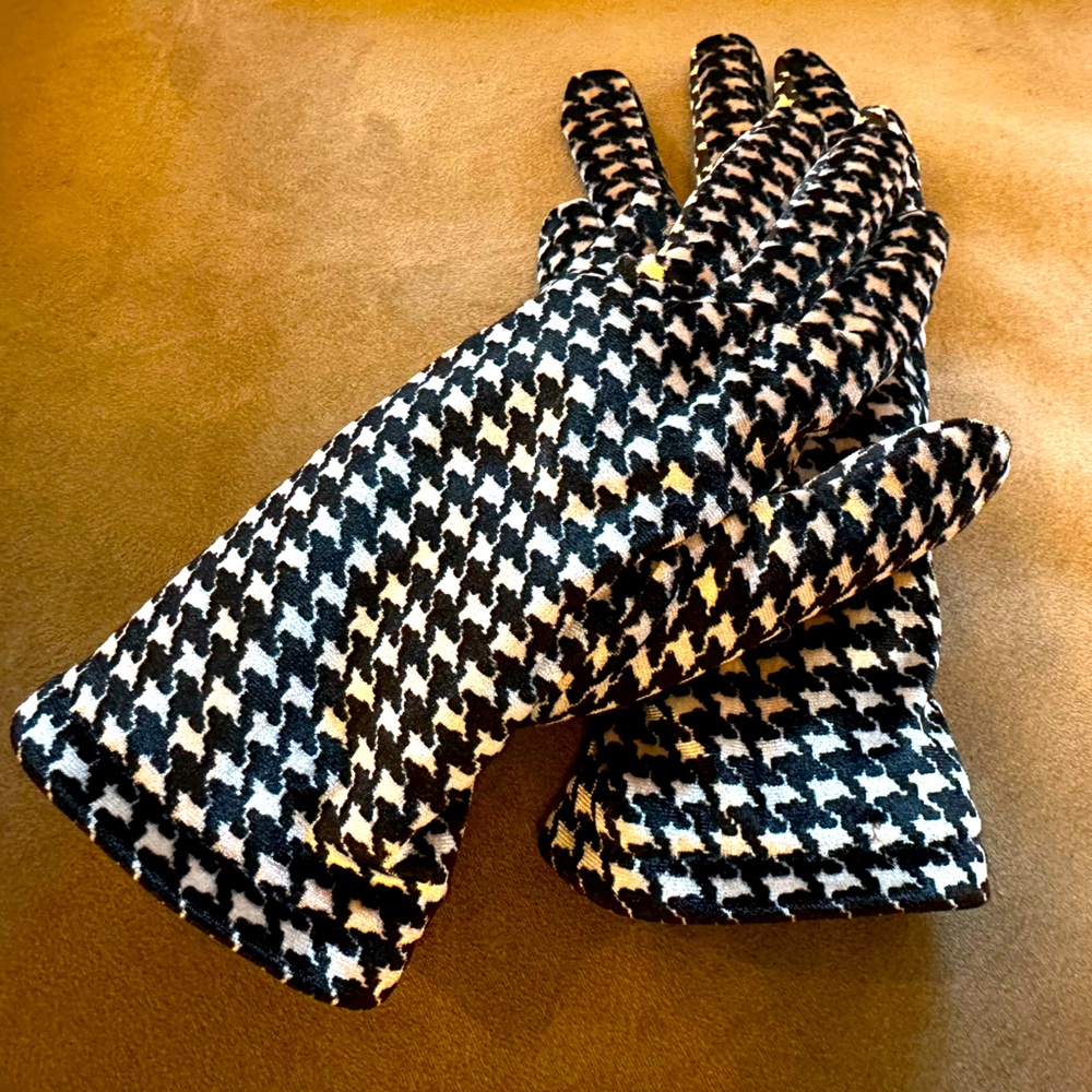 Houndstooth s/m warm gloves